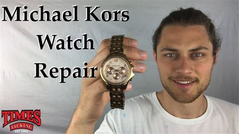 michael kors watch repairs.